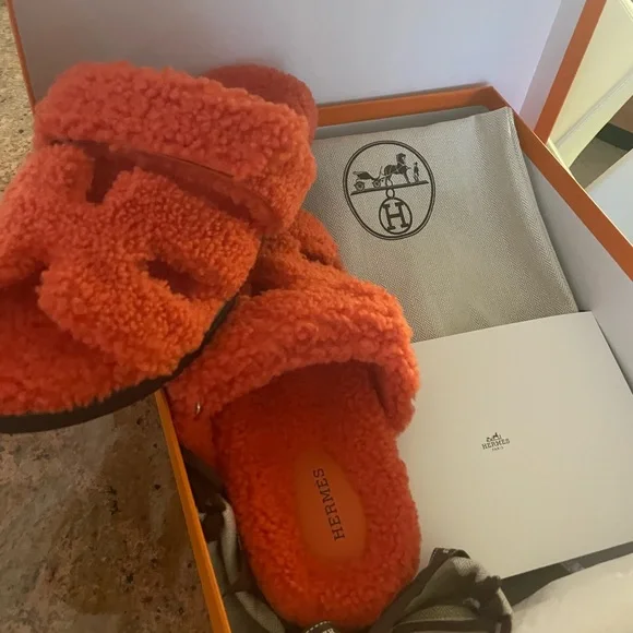 HERMES furry chypre size 38 - Picture 11 of 11